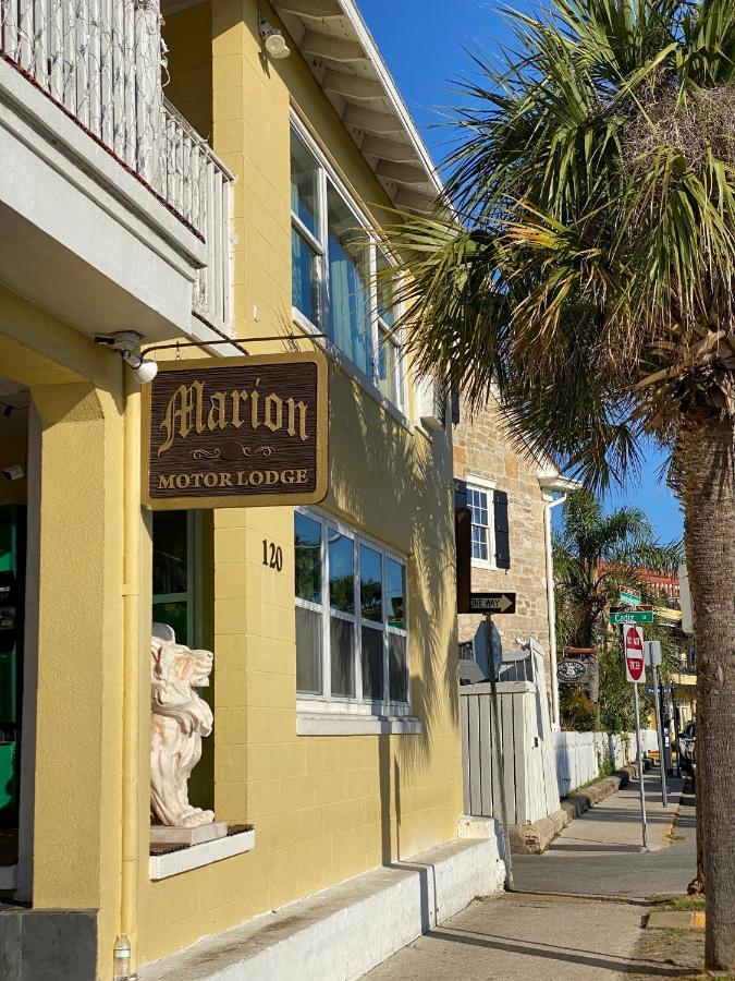 Historic Waterfront Marion Motor Lodge In Downtown St Augustine Сент-Огастин Экстерьер фото